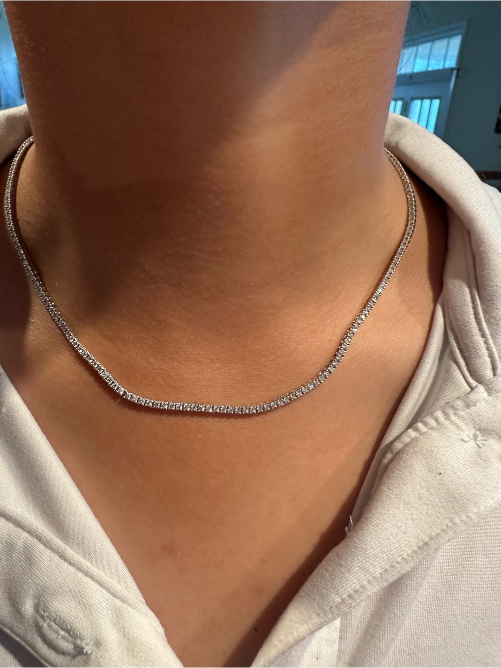 14k Diamonds Tennis Necklace - Ring Concierge